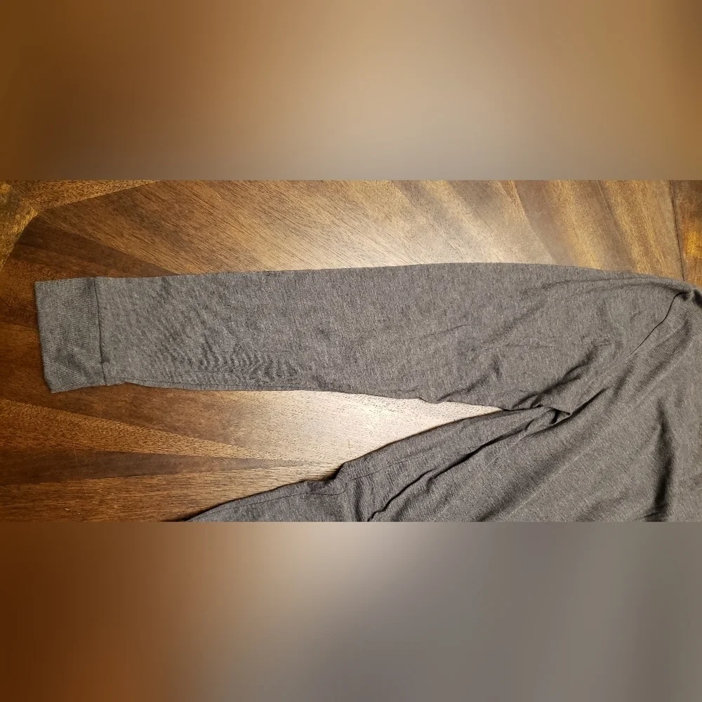 Adidas Amplifier Mens Gray Long Sleeve Shirt Size S